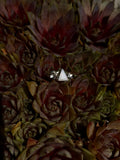 Sterling Silver Coober Pedy Ring of Floral Whimsy Size 4.5