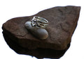 Sterling Silver White Topaz Ring Set Size 6